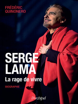 cover image of Serge Lama--La rage de vivre